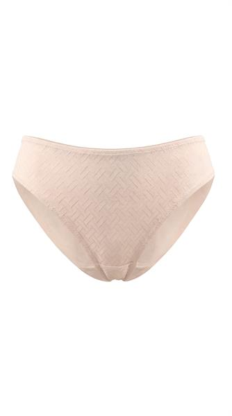 Feminine klassische bequeme Spitzen-Slips Unikat Deva in Beige