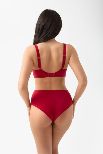 Gorsenia G035 Ismena Soft-BH mit seitlicher Stütze für große Größen, schwarz