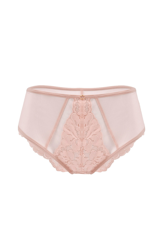 Mediolano Jasmin 19152 Slip Spitze Mesh puder unsichtbar
