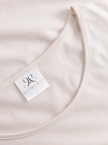 Beigefarbener Damenpyjama von Impressive You Momenti Per Me