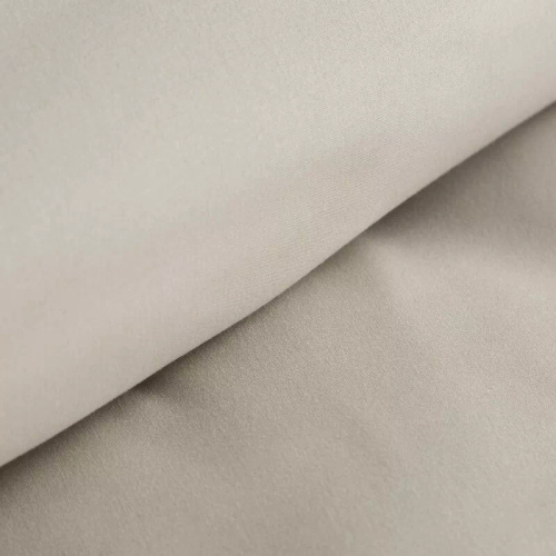 Bettwäsche MI aus Mikrofaser Eurofirany, weich, mit Reißverschluss, 100% Polyester, beige