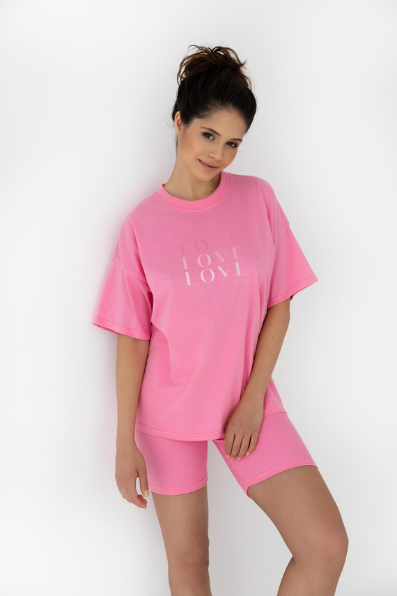 Maud Sensis Damen-Pyjama – Rosa
