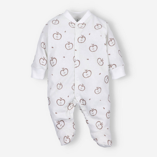 ABN-5298/JAB Happy Apples Nini Strampler aus Bio-Baumwolle