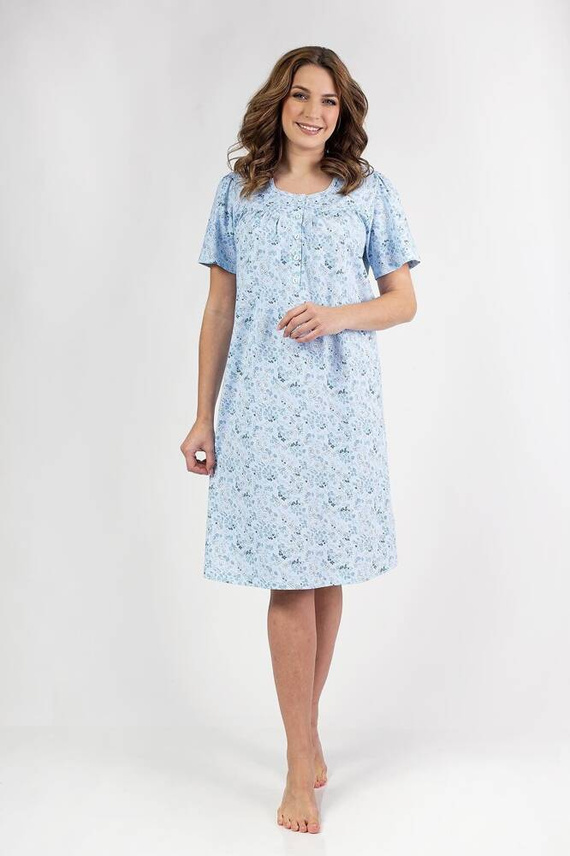 014 Regina Nachthemd – Blau