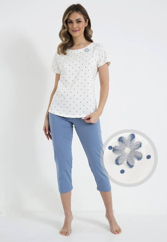 436 Cana Ecru-Damenpyjama