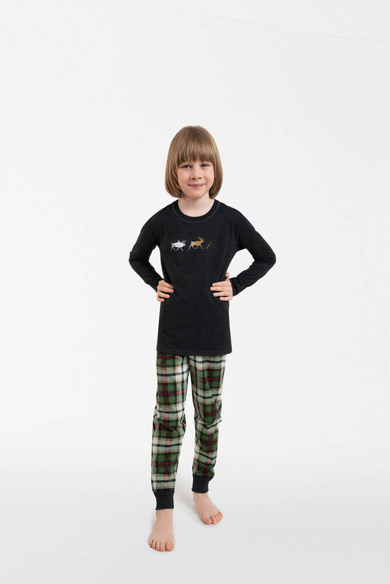Seward Kinderpyjamas Italienische Mode - c.melange/Druck