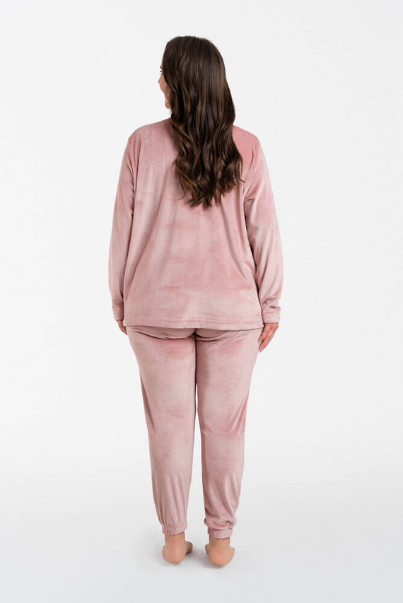 Akara Damen-Set Italienische Mode - puderrosa 