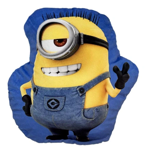 Minionek Carla JF24 Kissen 35x30 Blau Weiches Kuscheltier