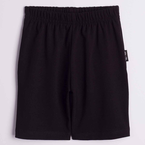 163892 Nicol Schwarze Jungen Baumwollshorts mit Taschen