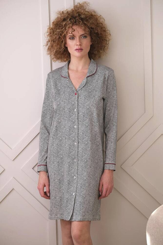 409 Cana Nachthemd – Graphit