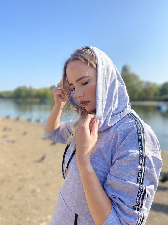 459 Nice Forex Damen Trainingsanzug - hell melange