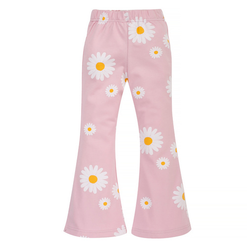 Gänseblümchen-Leggings für Kinder von Daisy Pinocchio – rosa