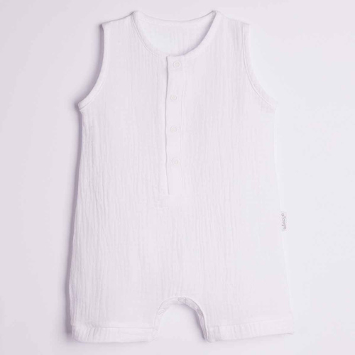 Nicol 224235 Musselin Baby-Strampler 100% Baumwolle für den Sommer