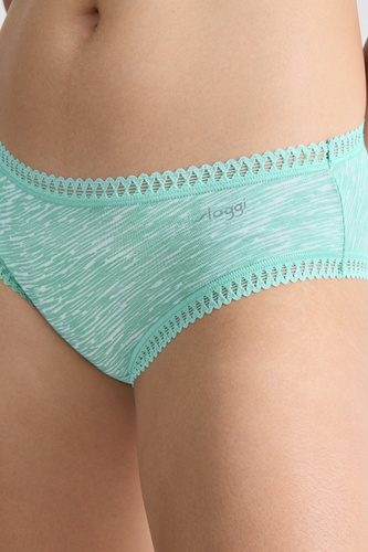 GO Crush C3P Hipster Damen Sloggi 3er-Pack – V007 Türkis