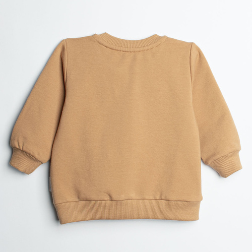 Nicol Olo 222274 karamellfarbene Bomberjacke für Jungen aus Baumwolle mit Reißverschluss