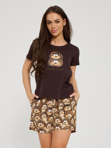Damen-Pyjama Cornette Forever 880/481 100% Baumwolle Partner-Set