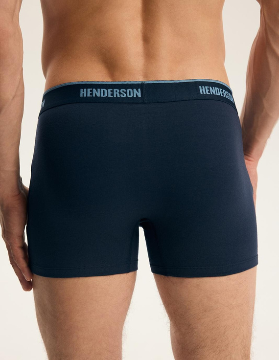 Henderson 44515 Brex2 Herren Boxershorts 2er-Pack Baumwolle mit breitem Logo-Bund