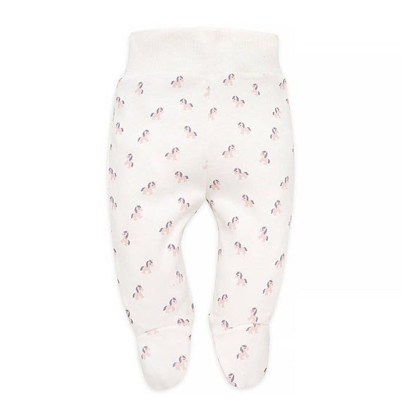 Lovely Day Pinocchio Baby-Schlafanzug – ecrufarbene Pferde