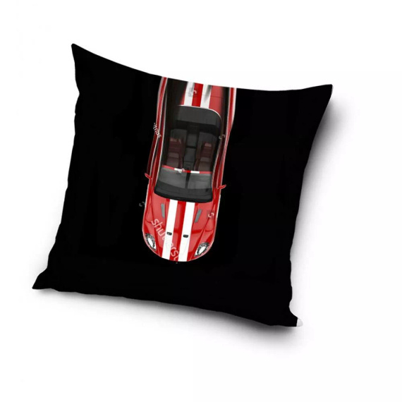 Auto Carbotex Kinderkissenbezug schwarz