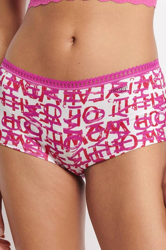 GO Crush Short C3P Damen Shorts 3er-Pack Sloggi - rot pink