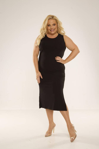 707 Freya Damenkleid von De Lafense - schwarz