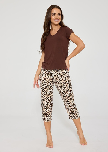 Cornette 668/354 Naomi Damen Pyjama Modal 7/8