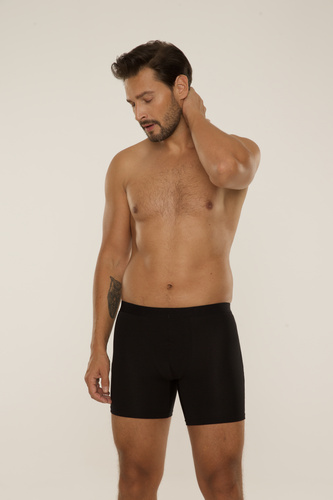 847 Chandler Herren-Boxershorts - Modal, Baumwolle, Elasthan | De Lafense - schwarz