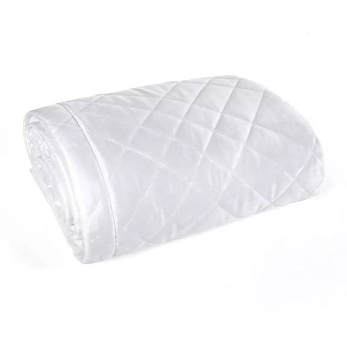 Ria 6 Dekorative Samt-Tagesdecke Eurocurtains weiß