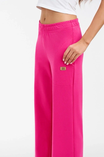Alta Damenhose Italienische Mode - fuchsia 