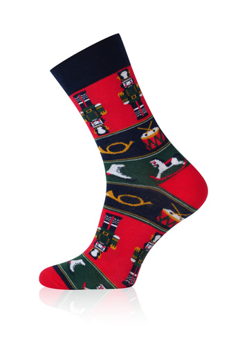 S175D Cracker Lange Socken Italienische Mode