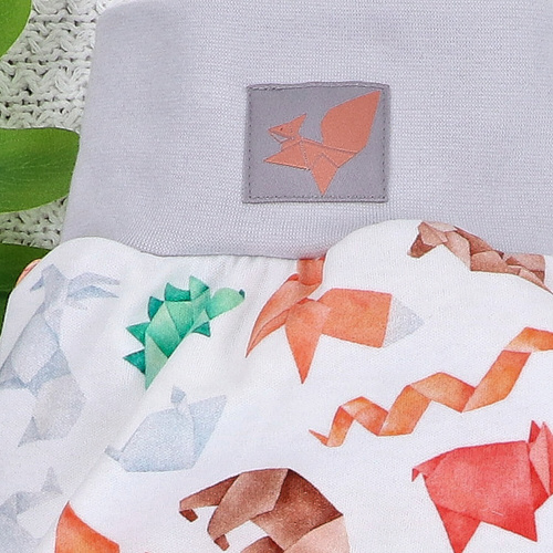 ABN-5390 Lustige Origami-Schlafanzüge aus Bio-Baumwolle mit Nini-Print