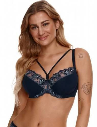 2320 Lupoline halbgefüllter BH - navy blau