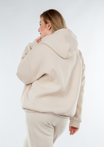 DK-K-B9-H1 Dkaren-Sweatshirt – Beige