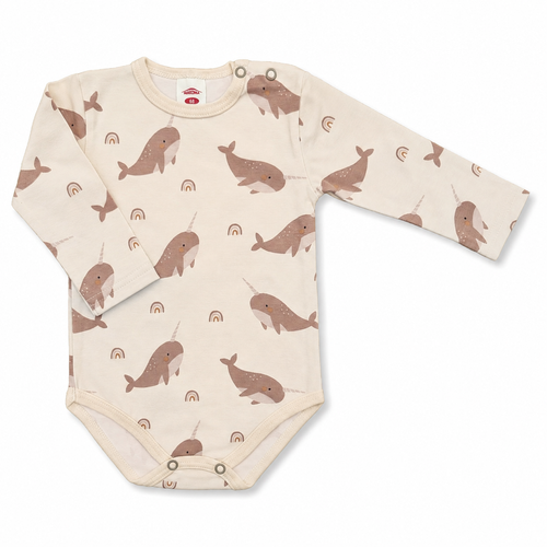 03256DR „Marlin“ Makoma Baby-Body mit langen Ärmeln