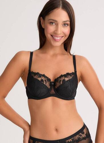 BS 1302 Paris Gaia halbgepolsterter BH – Schwarz