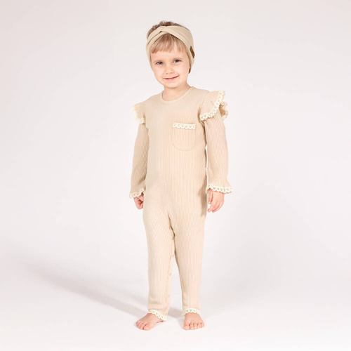 212032 Tola Fußloser Strampler Nicol – Beige