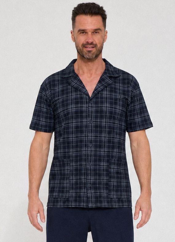 Herren-Pyjama Cornette 318/63 100% Baumwolle Kurzarm Langhose