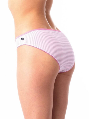 LPR 599 A'2 Damen-Slips 2er-Pack Key weiß rosa