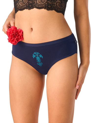 Damen-Slips Key LPC 501 B26 A2 Midi Baumwolle 2er-Pack