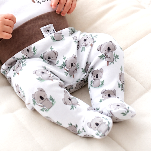 ABN-5210 Nini Sweet Koala Baby-Schlafanzughose aus 100% Bio-Baumwolle