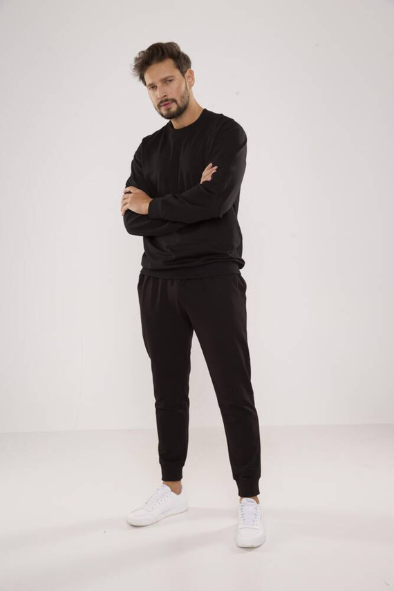 728 Just Forex Herren Sweatshirt - schwarz