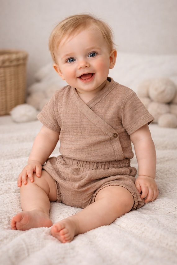 Spitzen-BH Soft Lace Lunéa latte– ohne Bügel, sanfte Unterstützung im Alltag