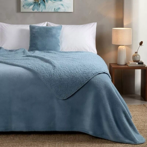 Narzuta Florina Eurofirany puderrosa dekorative Tagesdecke 100% Polyester elegant