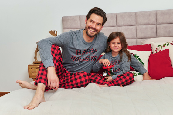 7344 Dunkelgrauer Doctor Nap Herrenpyjama – 100 % Baumwolle