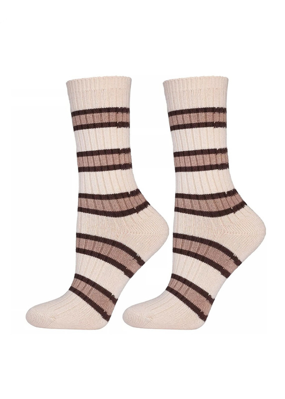 Moraj CDC 400-513 Damensocken – gerippt, aus Viskose, weich und druckfrei