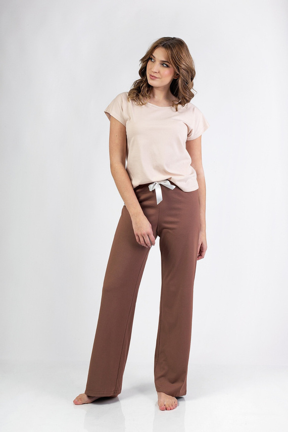 699 Regina Damenpyjama – Beige