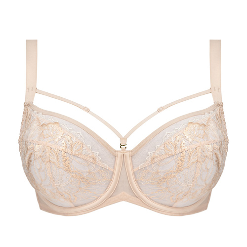Silja Unique Beige Soft-BH – weich mit dekorativen Trägern, elegant und bequem