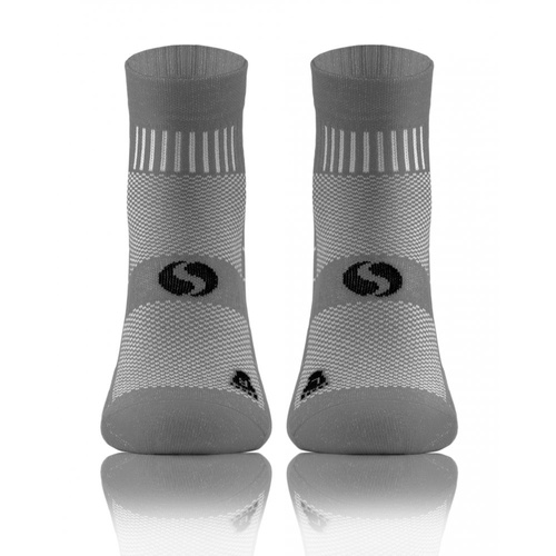Socken Amz Universal Frottee-Sportsocken Sesto Senso grau