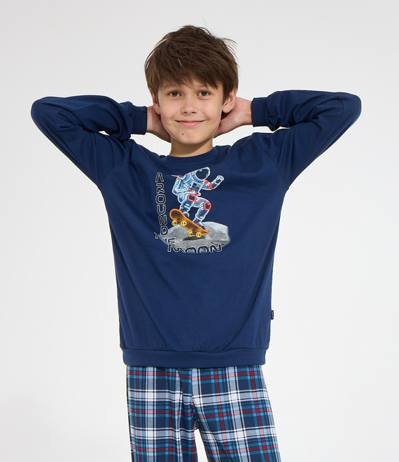 Jungen-Pyjama Cornette Young Boy 966/191 Astronaut 100% Baumwolle