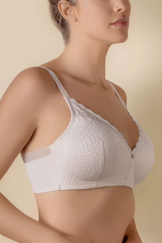 Selene Mireia gepolsterter Bügel-BH Komfort und Spitze rose-rosa